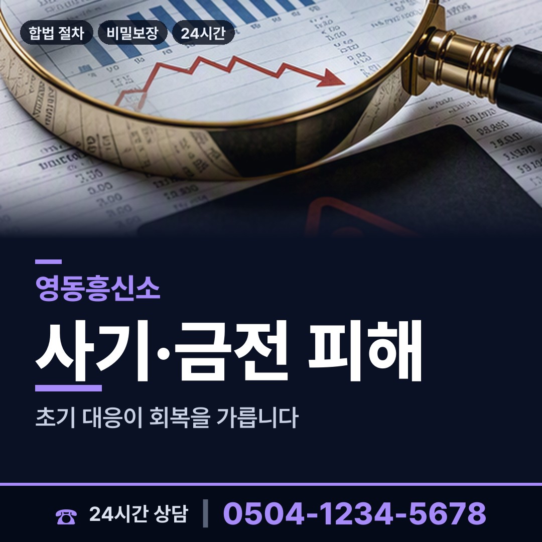 영동 용화면 외도증거 상담 안내